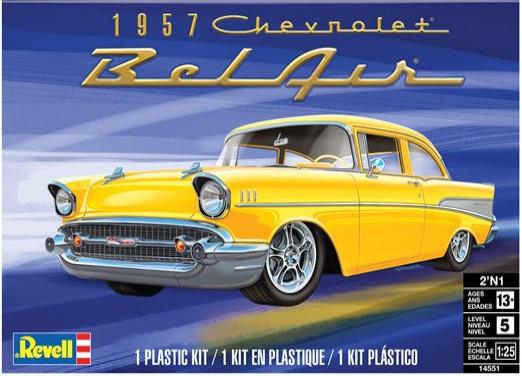 Revell 1/25 Chevrolet Bel Air 1957 14551