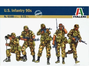 Italeri 1/72 Modern US Soldiers (50) 6168