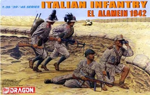 Load image into Gallery viewer, Dragon 1/35 Italian Infantry, El Alamein 1942 (4 Figures Set) 6391