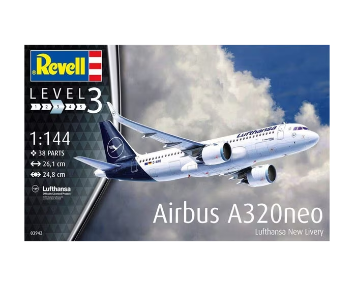 Revell 1/144 Lufthansa Airbus A320neo 