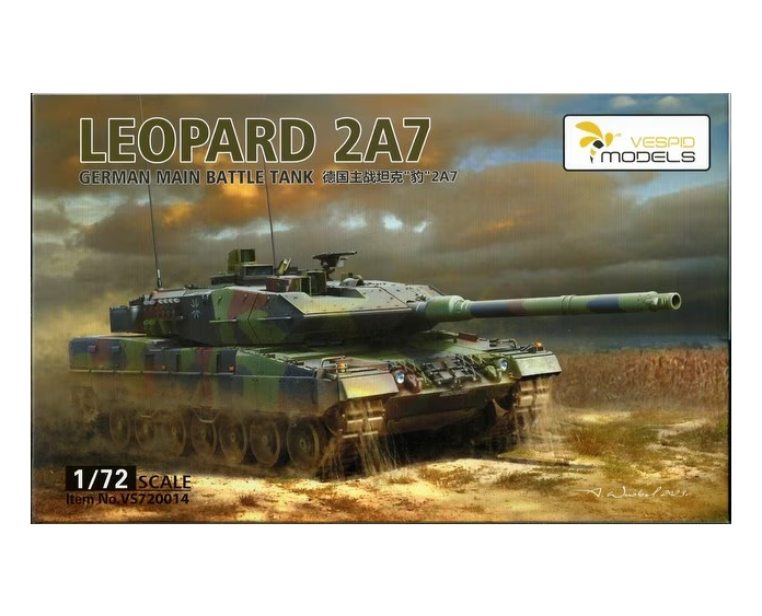 Vespid Models 1/72 German Main Battle Tank Leopard 2 A7 VS720014