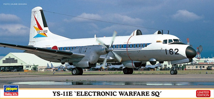 Hasegawa 1/144 Japanese YS-11E 'Electronic Warefare SQ' 10854