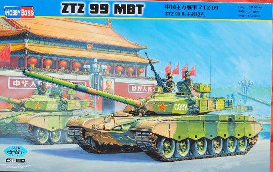 HobbyBoss 1/35 Chinese ZTZ 99 MBT 82438C OPEN BOX