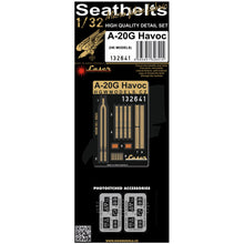 Load image into Gallery viewer, HGW 1/32 US A-20 Havoc HK Models Microplastic Foil/Photoetch Seatbelts 132641'