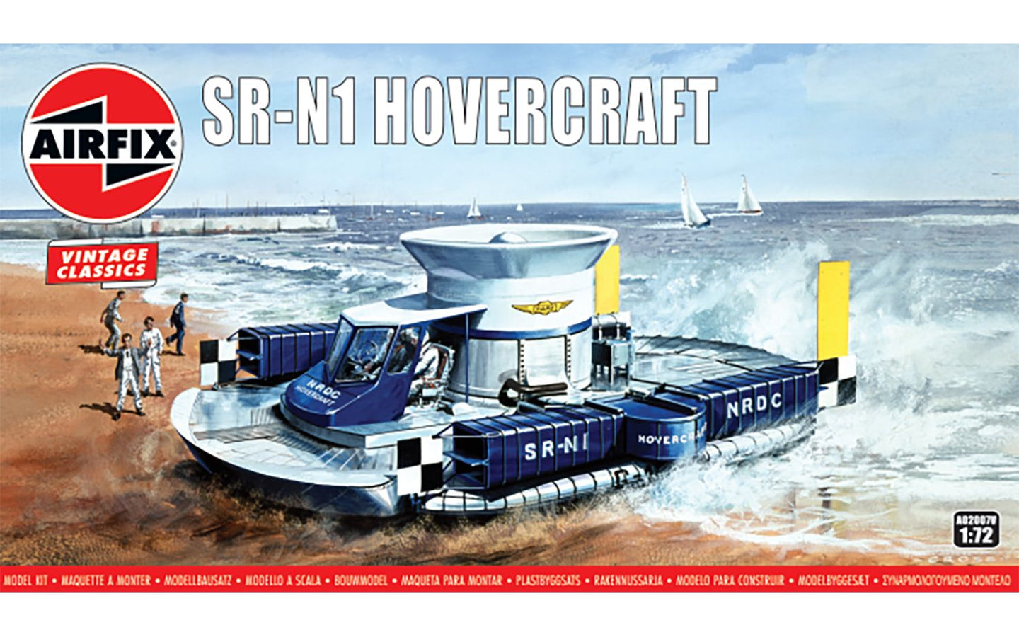Airfix 1/72 SR-N1 Hovercraft A02007V IN STOCK NOW!