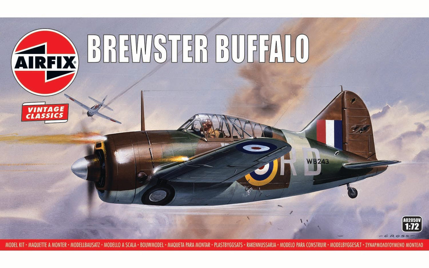 Airfix 1/72 British Brewster Buffalo A02050V
