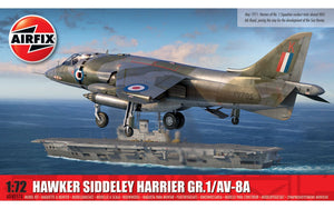 Airfix 1/72 British Hawker Siddeley Harrier GR.1/AV-8A A04057A