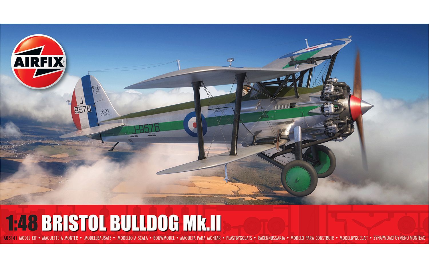 Airfix 1/48 British Bristol Bulldog Mk.II A05141 – Burbank's House