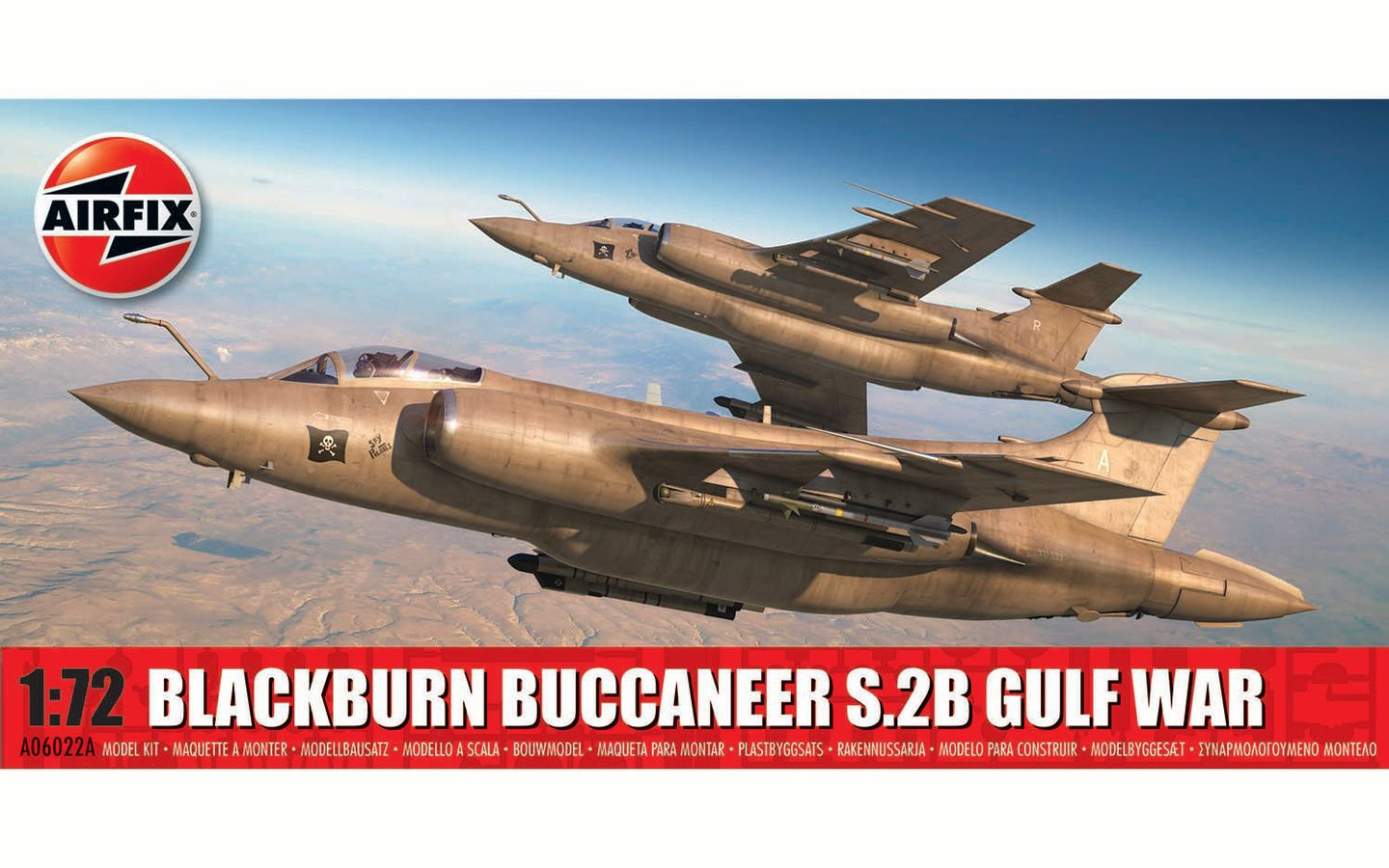 Airfix 1/72 British Blackburn Buccaneer S.2B GULF WAR A06022A