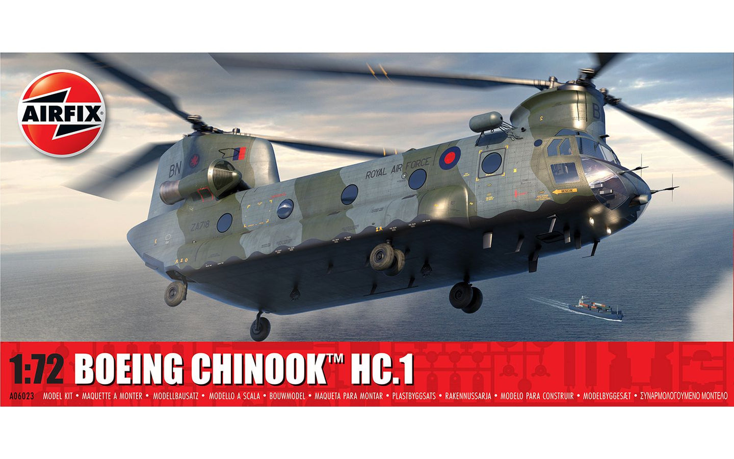 Airfix 1/72 British Boeing Chinook HC.1 A06023