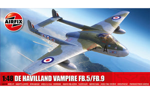 Airfix 1/48 British De Havilland Vampire FB.5/FB.9 A06108