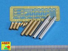 Load image into Gallery viewer, Aber 1/35 British Barrels for WWI Tank Mark IV Male 6lbr (2) Lewis MG (3) 35 L-155'