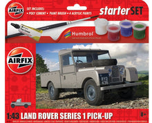 Load image into Gallery viewer, Airfix Starter Set 1/43 Land Rover Series 1 Pick-Up A55012