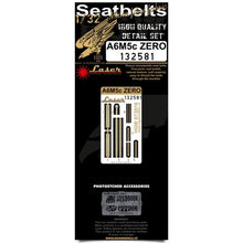 Load image into Gallery viewer, HGW 1/32 Japanese A6M Zero Microtextile Foil/Photoetch Seatbelts 132581