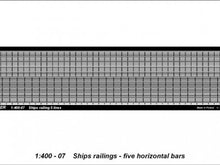 Load image into Gallery viewer, Aber 1/400 Ship Railing 1:400-07'