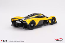 Load image into Gallery viewer, Top Speed 1/18 Aston Martin Valkyrie Cosmopolitan Yellow TS0538 SALE