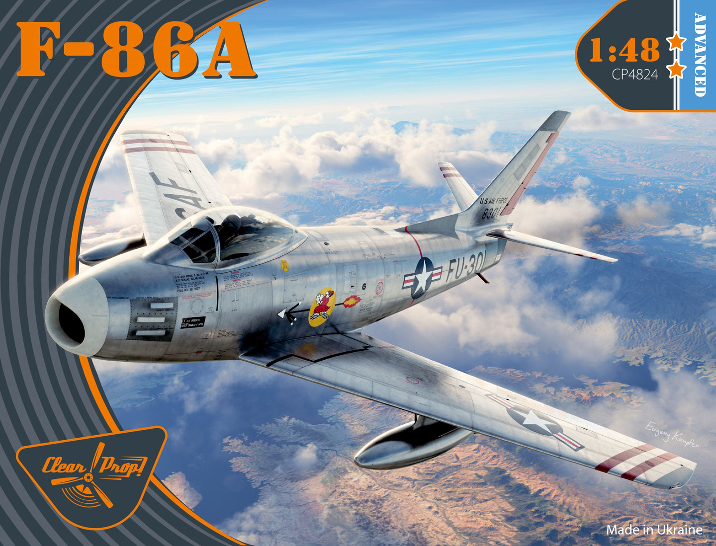 Clear Prop 1/48 US F-86A Sabre CP4824