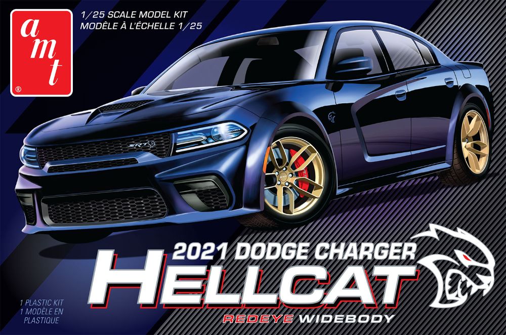 AMT 1/25 2021 Dodge Charger Hellcat Redeye Widebody (New Tool) AMT1325 COMING SOON!