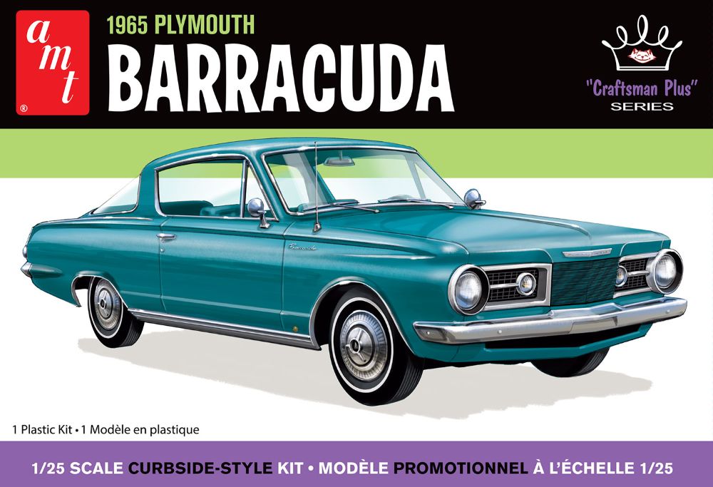 AMT 1/25 1965 Plymouth Barracuda Craftsman Plus (New Tool) AMT1431 COMING SOON