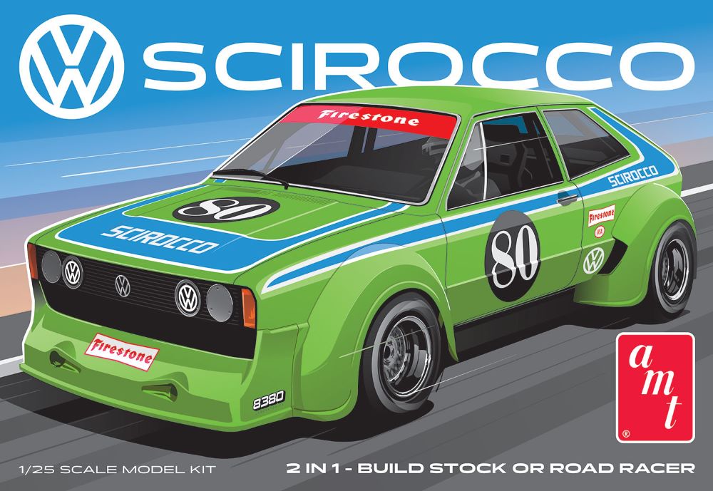 AMT 1/25 VW Scirocco T/A Champ Car (2 in 1) AMT1476 COMING SOON