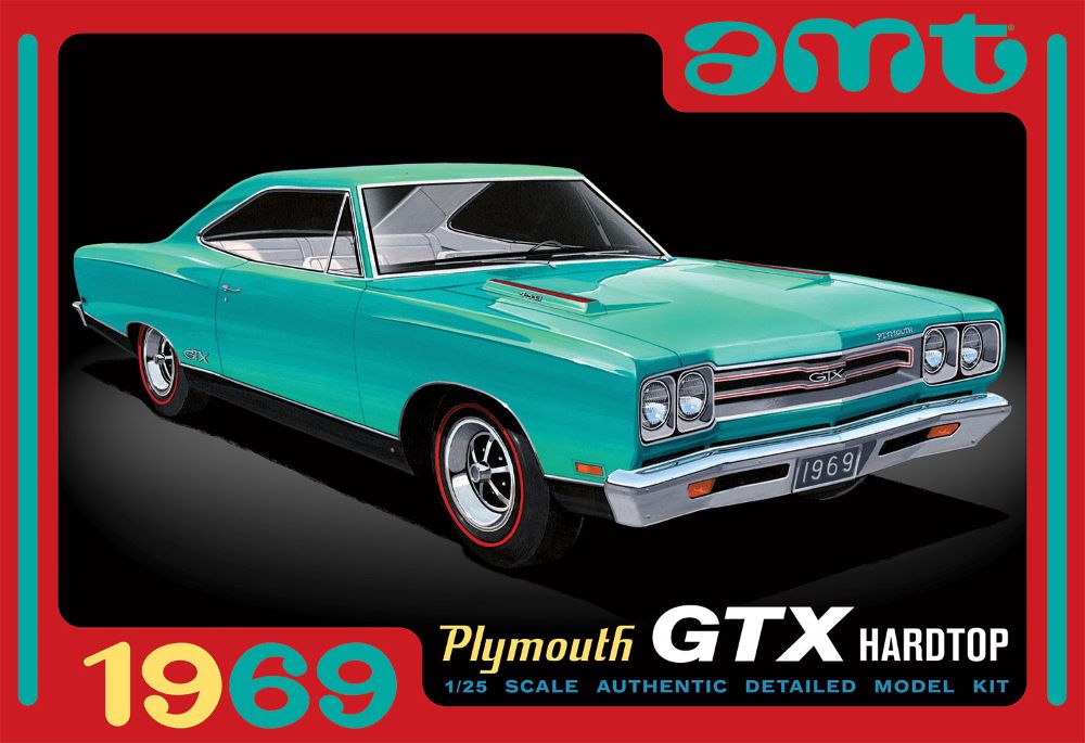 AMT 1/25 1969 Plymouth GTX Hardtop AMT1483 COMING SOON