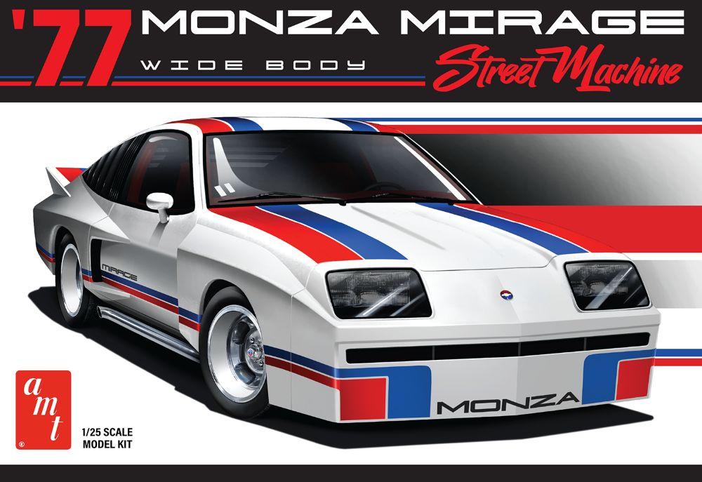 AMT 1/25 1977 Chevy Monza Mirage Wide Body Street Machine 1547 COMING SOON