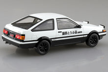 Load image into Gallery viewer, Aoshima SNAP KIT 1/32 Initial D Toyota Trueno Takumi Hachiroku #CM1 06469