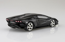 Load image into Gallery viewer, Aoshima Snap Kit 1/32 Lamborghini Countach LPI 800-4 Black 19-D 06542