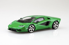 Load image into Gallery viewer, Aoshima Snap Kit 1/32 Lamborghini Countach LPI 800-4 Green 19-E 06543