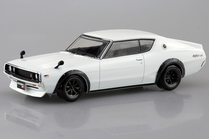 Aoshima SNAP KIT 1/32 Nissan C110 Skyline GT-R Custom White #18-SP2 06683