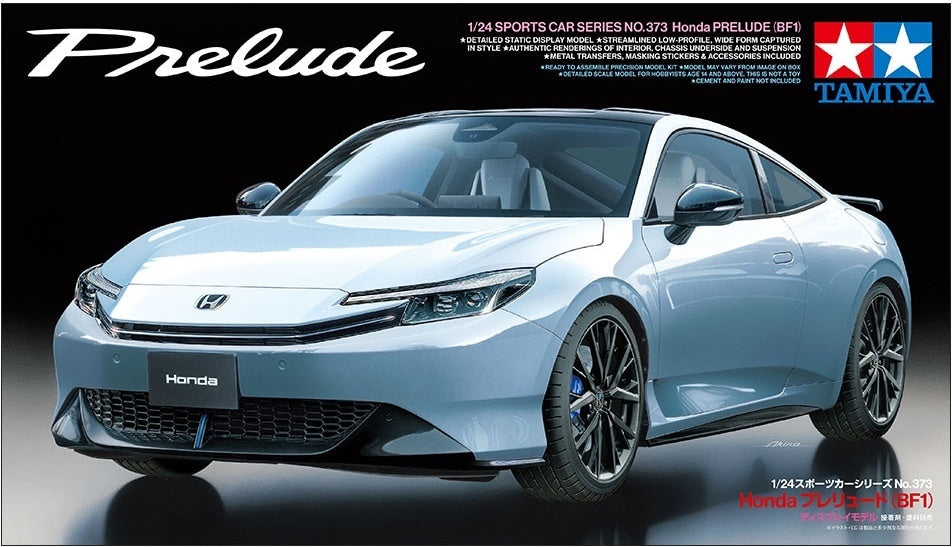 Tamiya 1/24 Honda Prelude 2025 NEW MODEL KIT 24373' – Burbank's