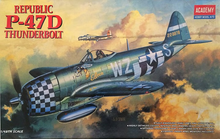 Load image into Gallery viewer, Academy 1/48 US P-47D Thunderbolt w/ EXTRAS 2159C OPEN BOX