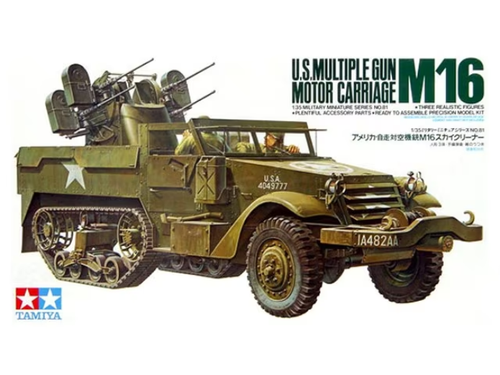 Tamiya 1/35 US M16 Halftrack 35081