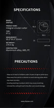 Load image into Gallery viewer, Dspiae  PT-C Integral Circular Cutter'