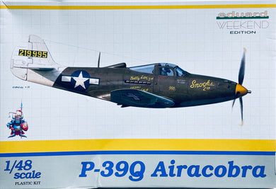 Eduard 1/48 US P-39Q Airacobra Weekend Edition w/ KMC Resin Set 8473C OPEN BOX