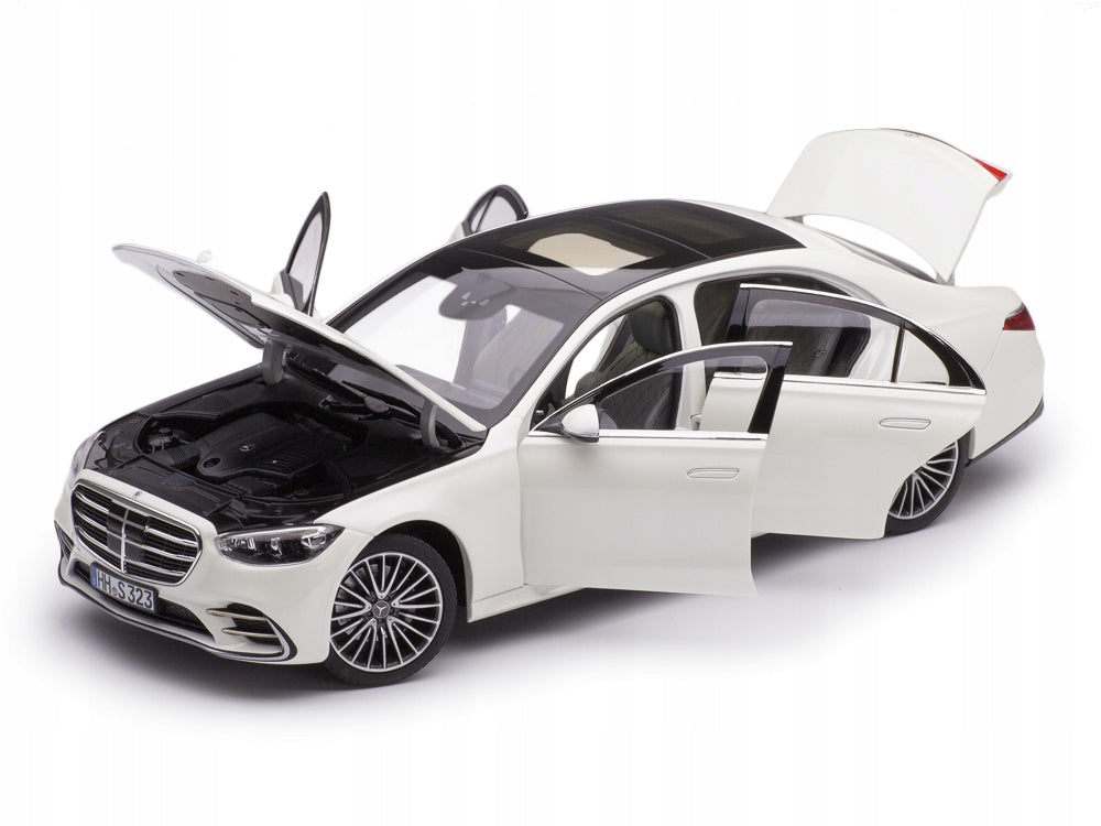 ミニカー Mercedes-Benz S Cabriolet 1:18 NOREV Norev 1/18 Mercedes S-Class AMG-Line 2021 White 183801 – Burbank's