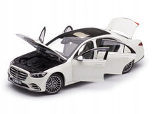 Load image into Gallery viewer, Norev 1/18 Mercedes S-Class AMG-Line 2021 White 183801
