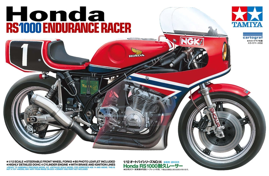 Tamiya 1/12 Honda RS1000 Endurance Racer 14014' – Burbank's House