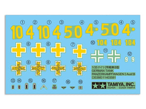 Tamiya 1/35 German PzKfw.I Ausf.B 35388