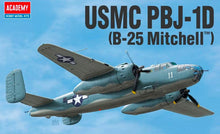 Load image into Gallery viewer, Academy 1/48 USMC PBJ-1D (B-25 Mitchell) 12334'
