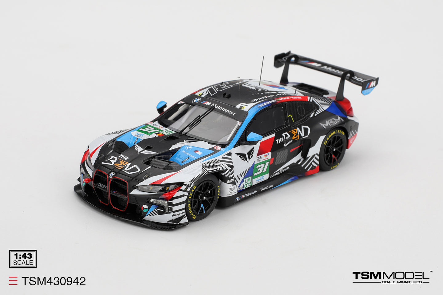 TSM 1/43 BMW M4 GT3 EVO #31 Team WRT 2025 Le Mans 24 Hrs 430942