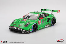 Load image into Gallery viewer, Top Speed 1/18 Porsche 911 GT3 R (992) #77 AO Racing 2025 IMSA Sebring Winner TS0684