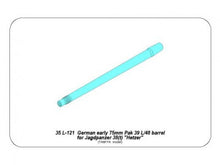 Load image into Gallery viewer, Aber 1/35 German 75mm Barrel For Early Hetzer 35 L-121'