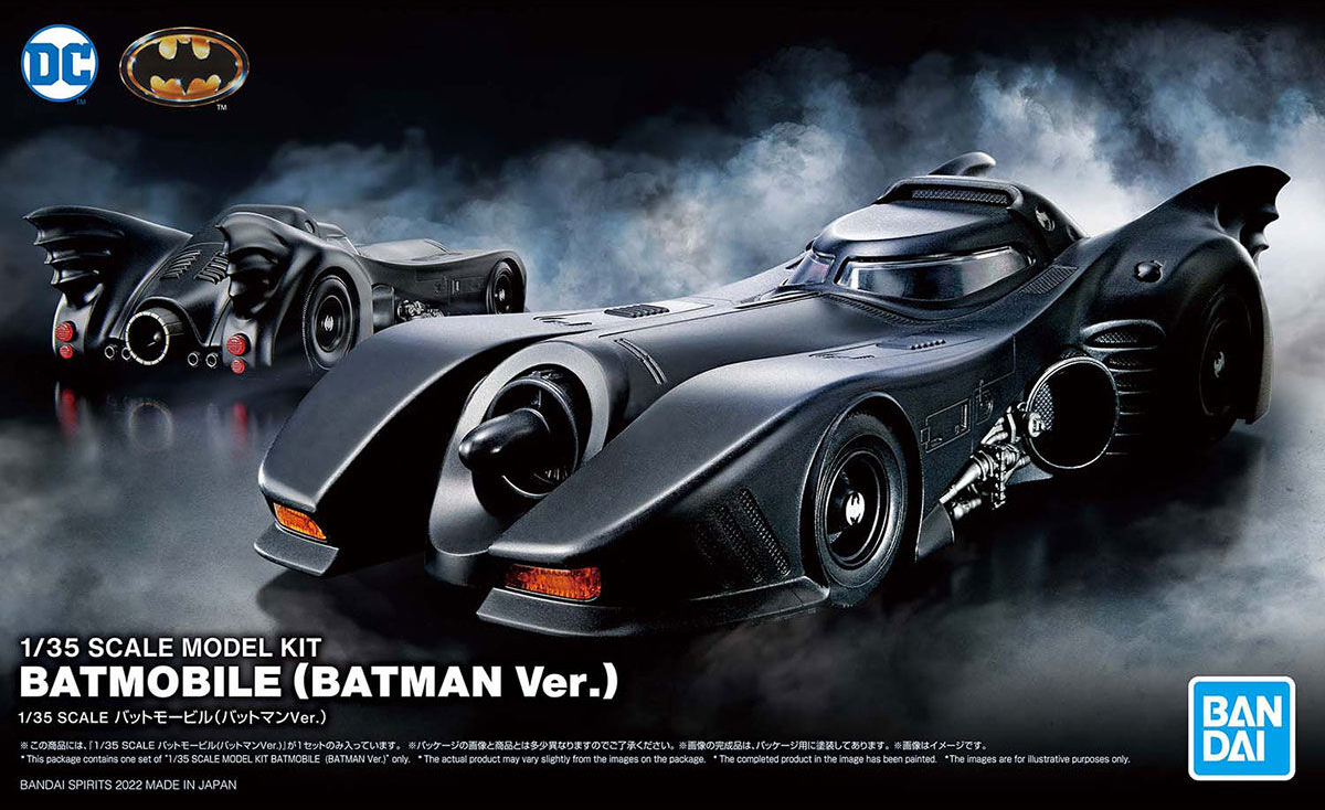 Bandai 1/35 Batman 1989 Batmobile 5062185' – Burbank's House of