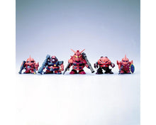Load image into Gallery viewer, Bandai SD G-Generation Char's Custom MS Collection Mobile Suit Gundam (5 Kits) 5064113