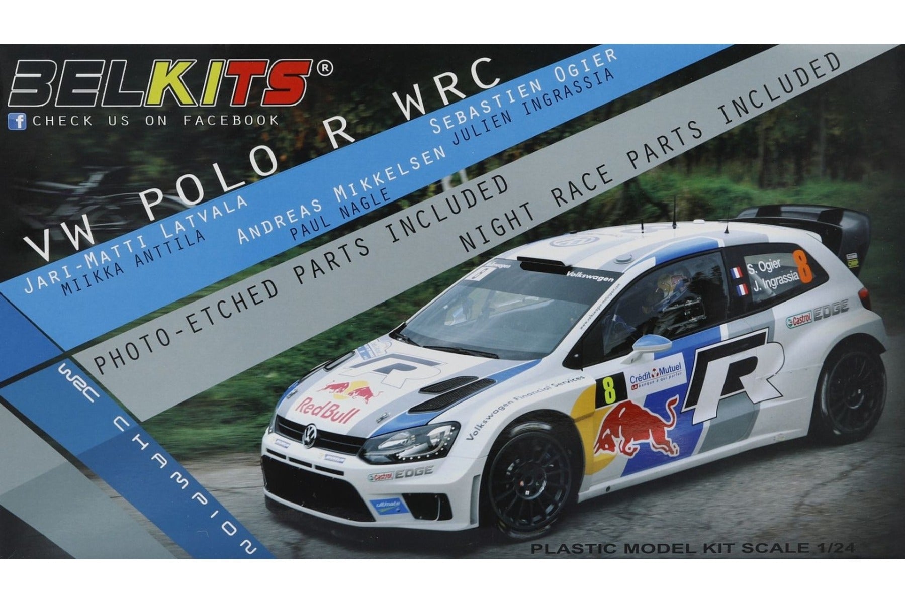 Belkits 1/24 VW Polo R WRC BEL-005 – Burbank's House of Hobbies