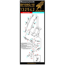 Load image into Gallery viewer, HGW 1/32 German Bf109G-10 Microtextile Seatbelts with PE Buckles 132542'