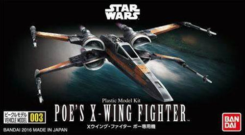 Bandai Star Wars Vehicle Model 003 Poe's X-Wing Fighter 5066399