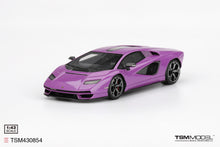 Load image into Gallery viewer, TSM 1/43 Lamborghini Countach LPI800-4 Viola (Violet) 30th TSM430854