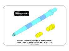 Load image into Gallery viewer, Aber 1/16 German 2 cm Kw.K. 30 for Pz.Kpfw. II, Ausf. A-F (Sd.Kfz.121) 16 L-23'